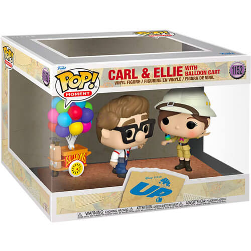 Up Carl & Ellie w/Balloon Cart US Exclusive Pop! Moment