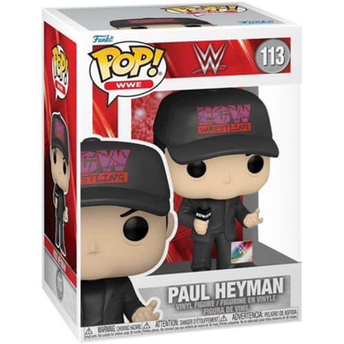 WWE Paul Heyman US Exclusive Pop! Vinyl