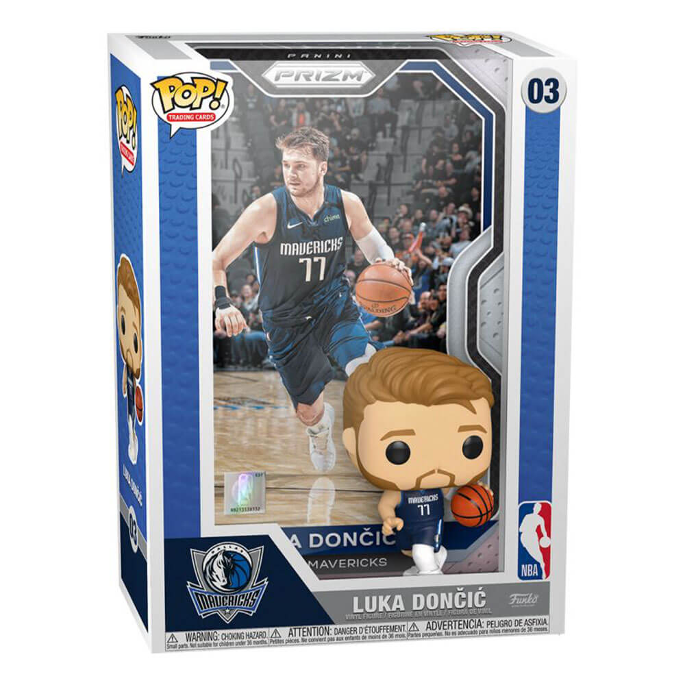 NBA Luka Doncic Pop! Trading Card Figure