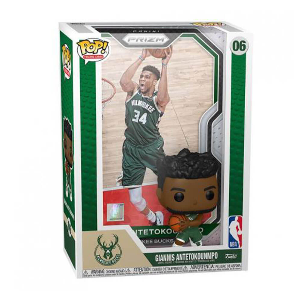 NBA Giannis Antetokounmpo Pop! Trading Card Figure