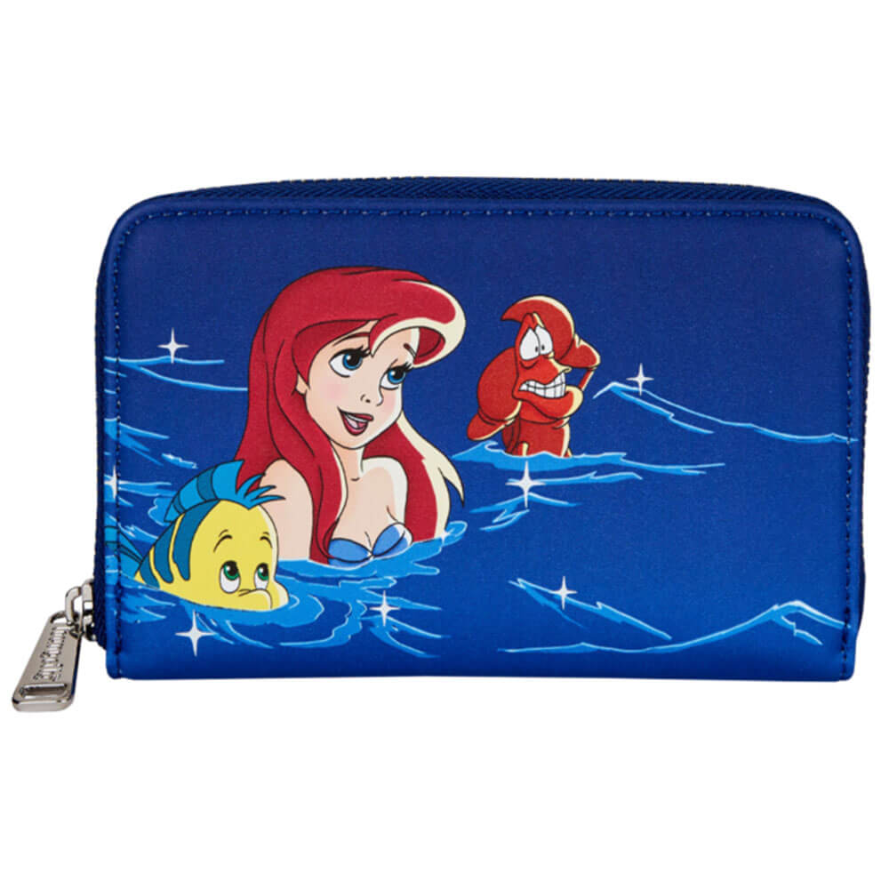 The Little Mermaid Ariel Fireworks Zip Purse