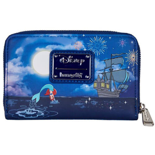 The Little Mermaid Ariel Fireworks Zip Purse
