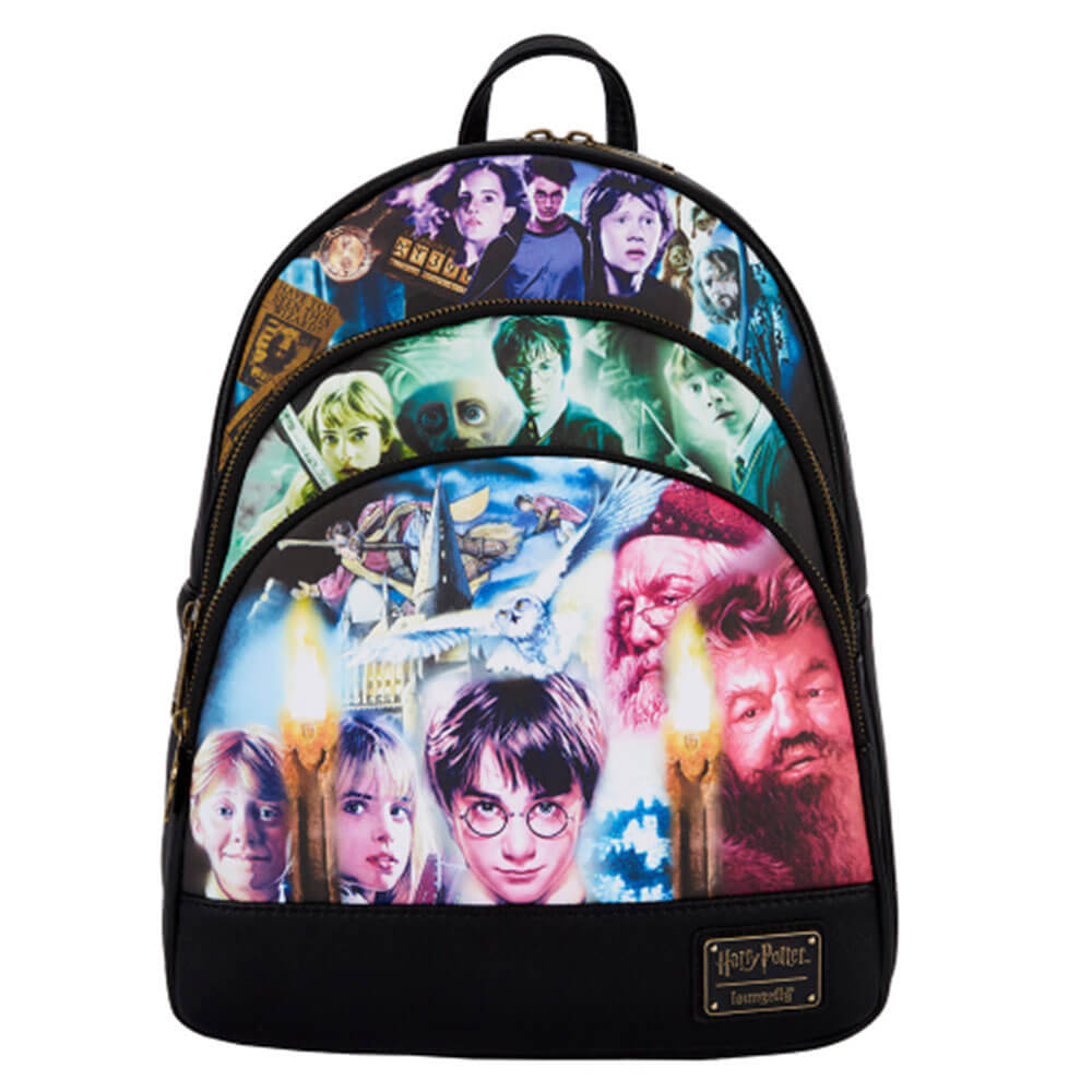 Harry Potter Trilogy Triple Pocket Mini Backpack