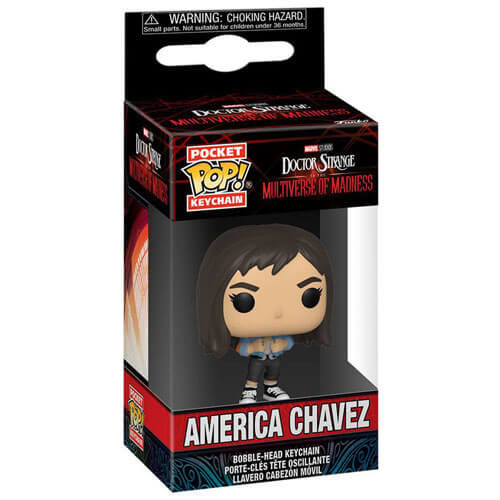 Doctor Strange 2 America Chavez Pocket Pop! Keychain