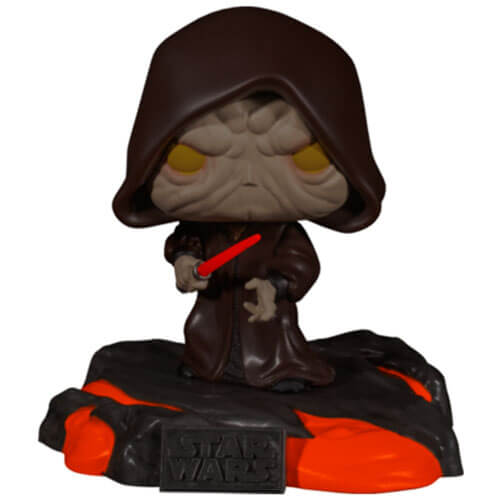 Red Saber Series: Darth Sidious Glow US Exclusve Pop! Deluxe