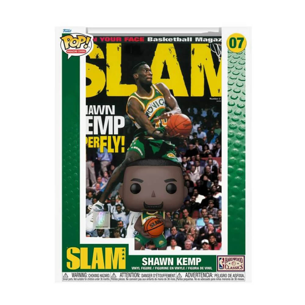 NBA SLAM Shawn Kemp Pop! Magazine Cover