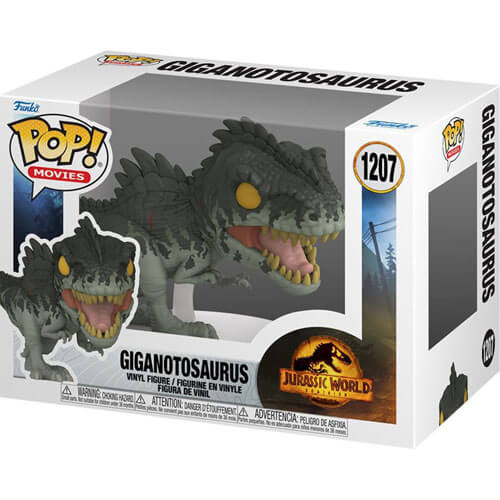 Jurassic World 3 Dominion Giganotosaurus Pop! Vinyl