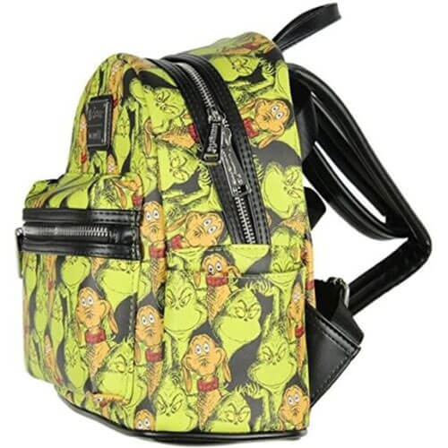 Dr Seuss The Grinch & Max All-Over Print US Ex Mini Backpack