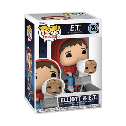 Elliot & E.T. in Bike Basket Pop! Vinyl