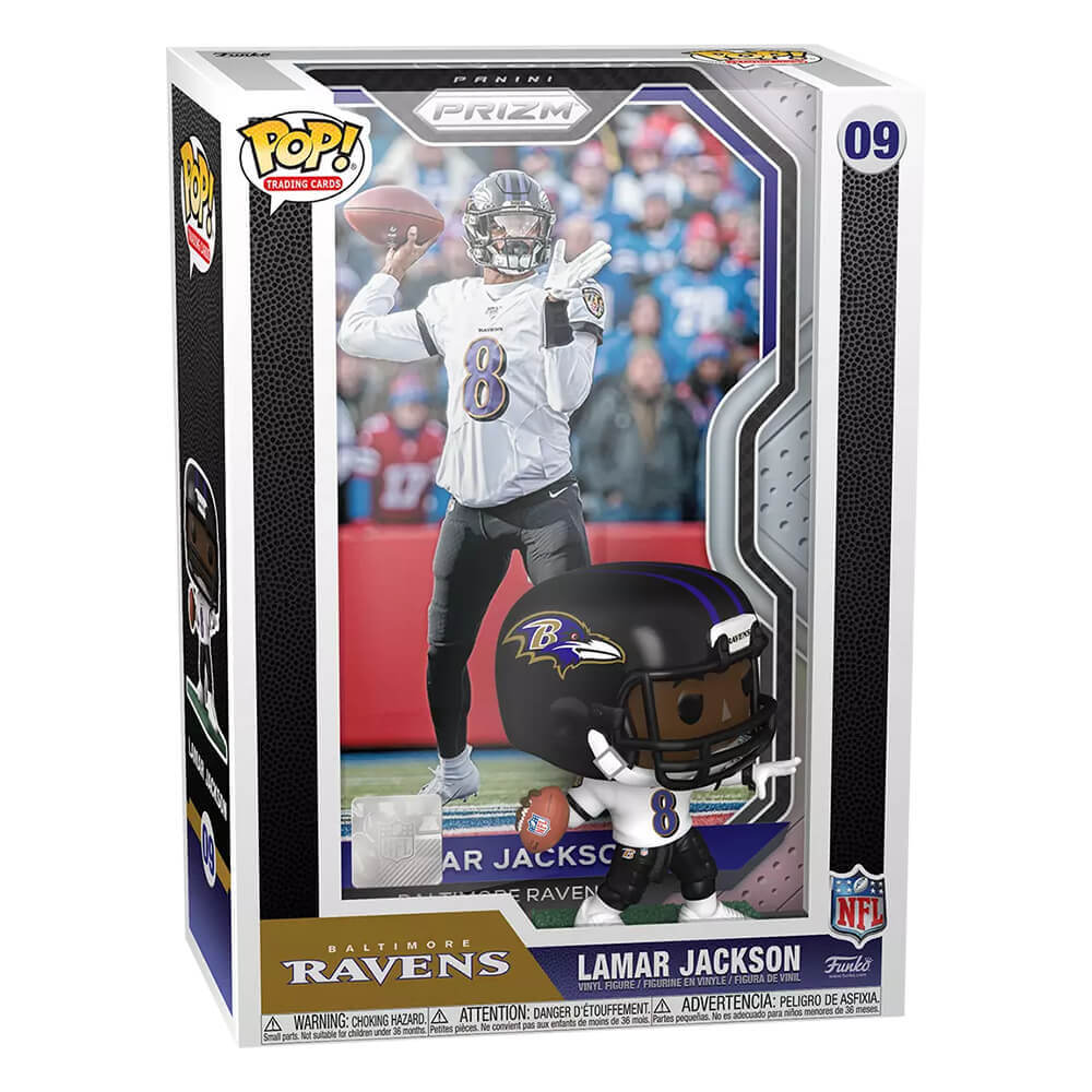 NFL Lamar Jackson Pop! Trading Card