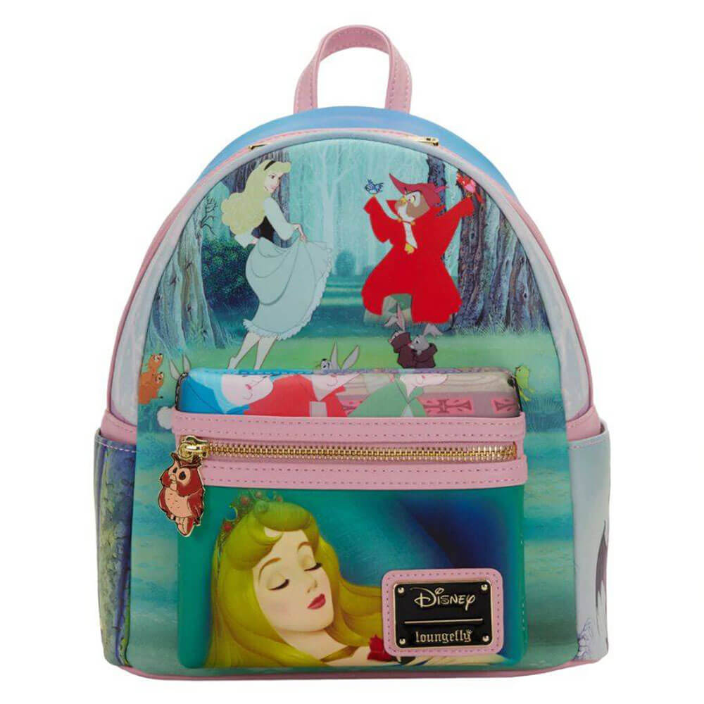 Sleeping Beauty Princess Scene Mini Backpack