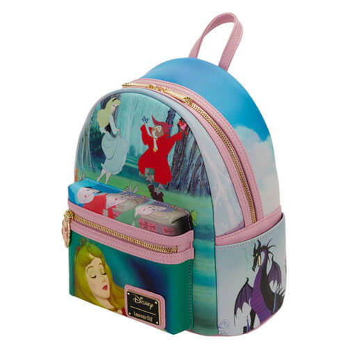 Sleeping Beauty Princess Scene Mini Backpack