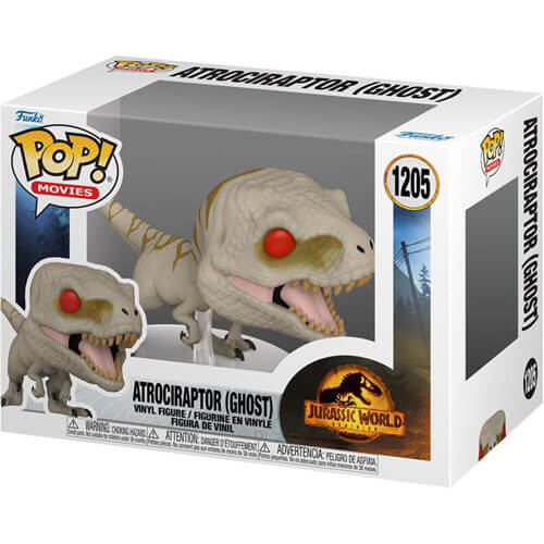 Jurassic World 3 Dominion Atrociraptor Ghost Pop! Vinyl