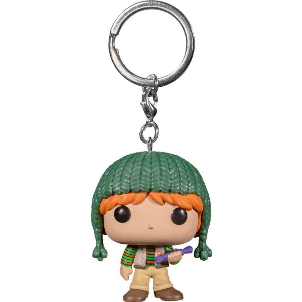 Harry Potter Ron Holiday US Exclusive Pop! Keychain