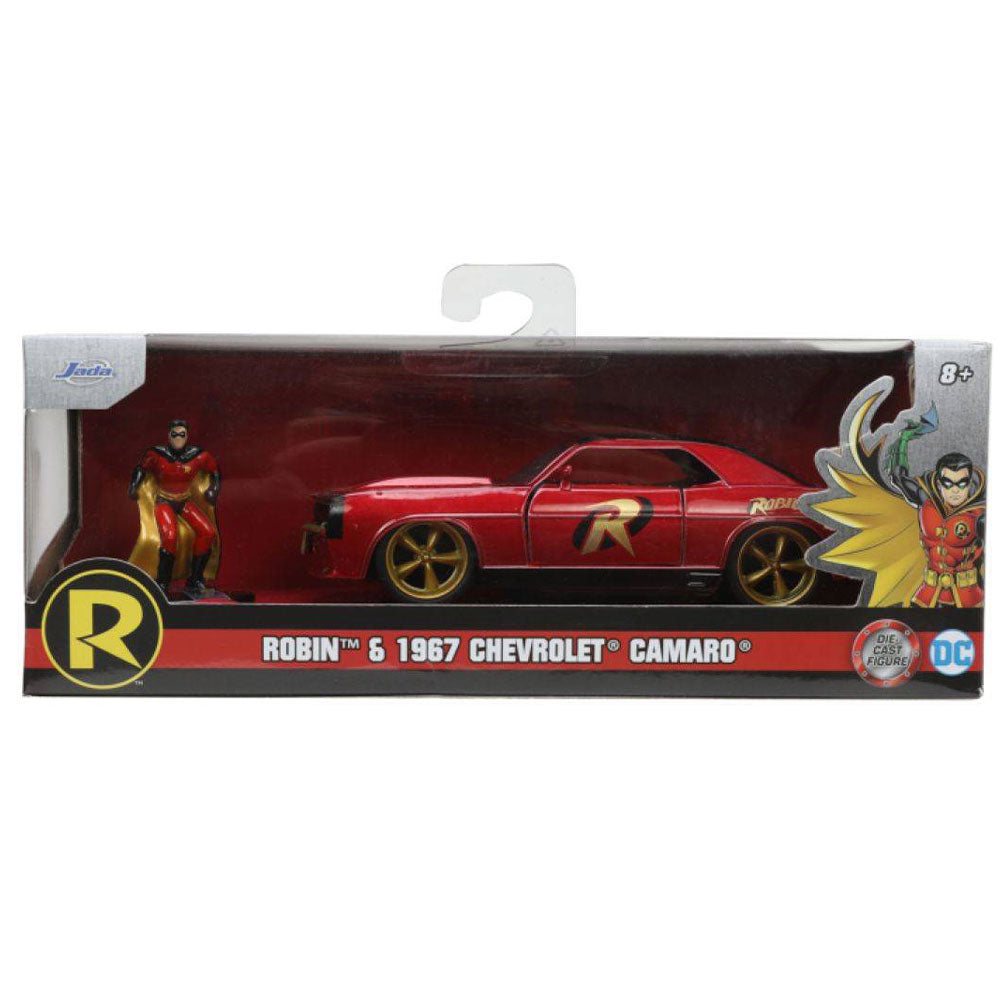 Batman Comics 1969 Chevy Camaro with Robin Figure 1:32 Scale