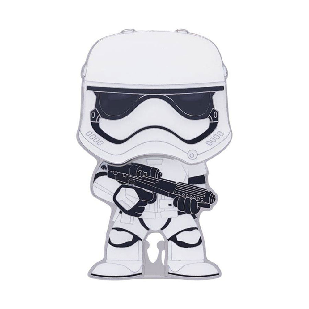 Star Wars First Order Stormtrooper 4" Pop! Enamel Pin