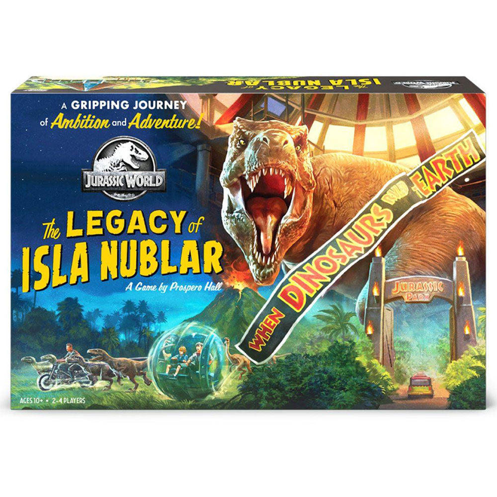 Jurassic World The Legacy of Isla Nublar Board Game