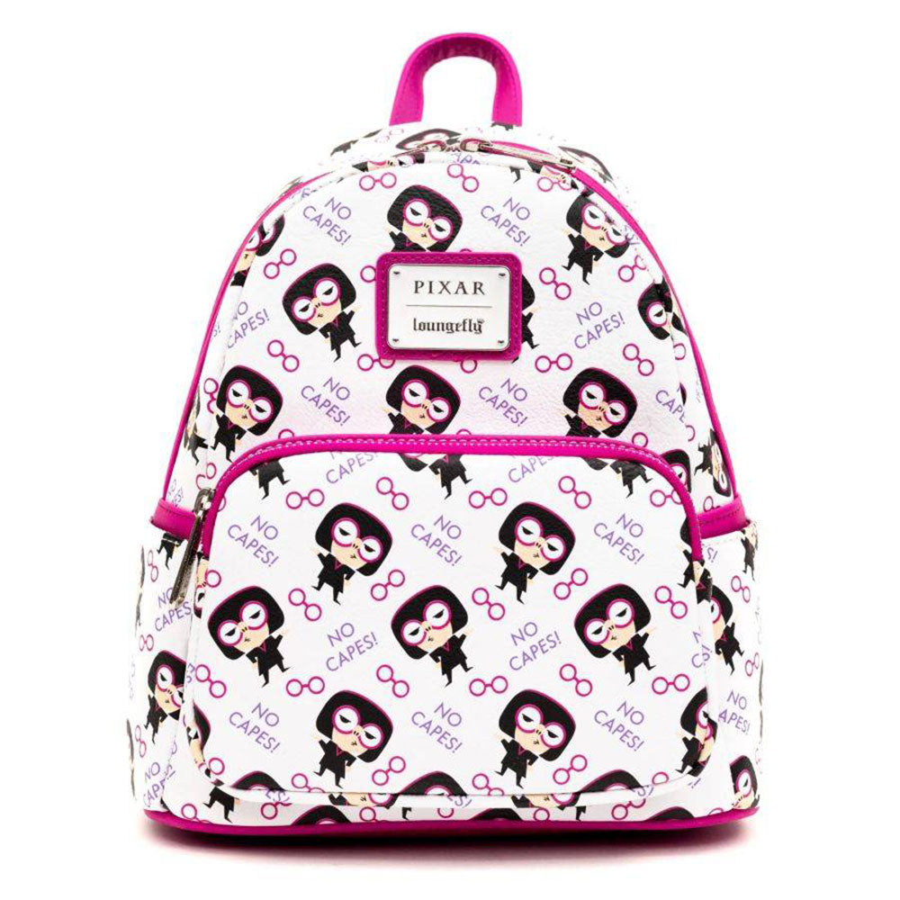 Incredibles Edna Mode "No Capes" Print Mini Backpack