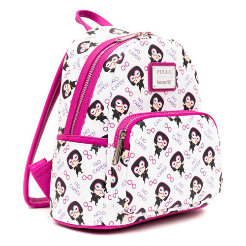 Incredibles Edna Mode "No Capes" Print Mini Backpack