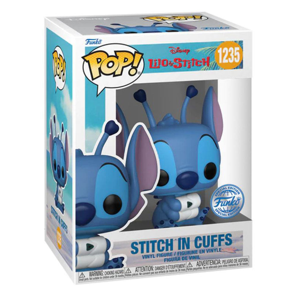 Lilo & Stitch Stitch in cuffs US Exclusive Pop! Vinyl