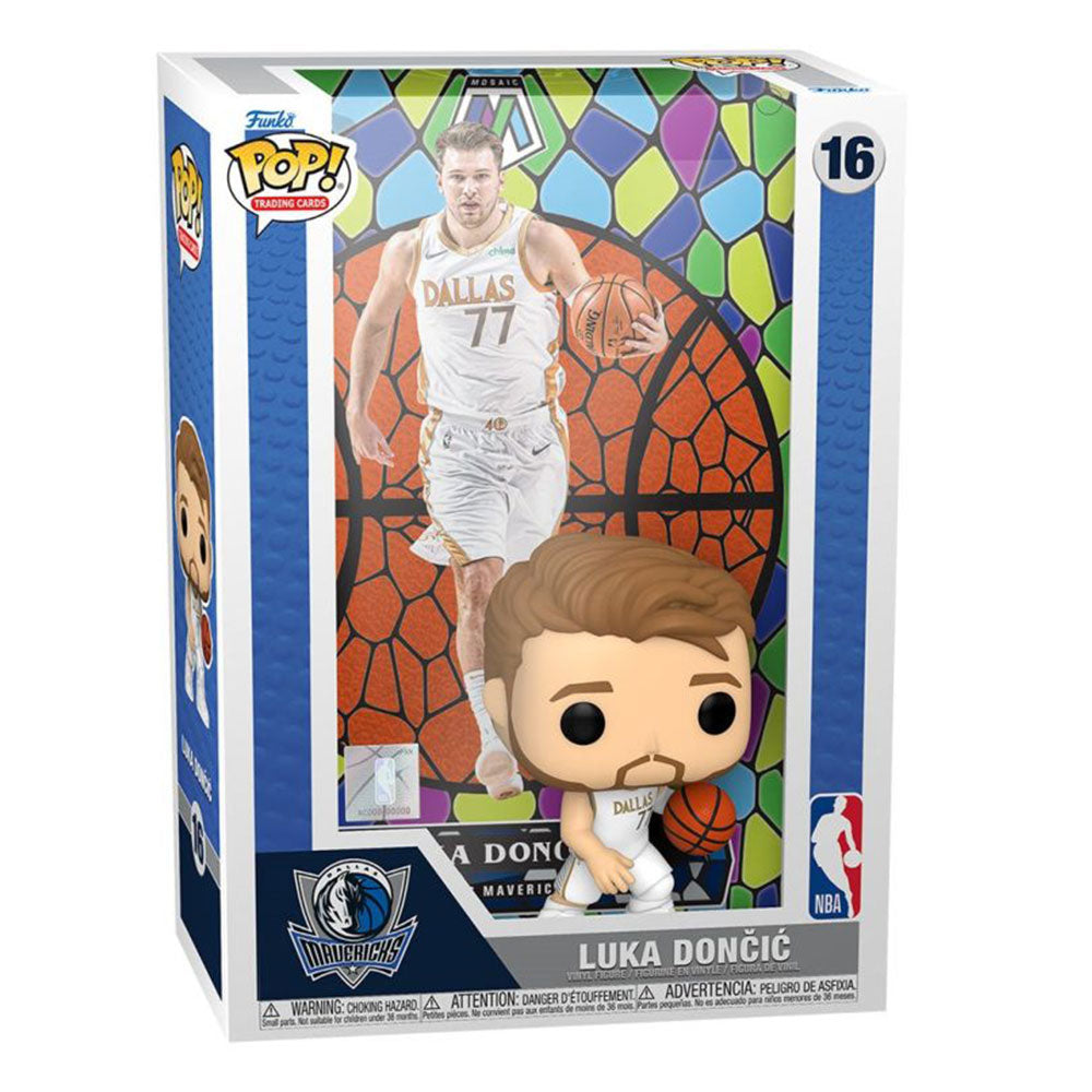 NBA Luka Doncic Mosaic Pop! Trading Card