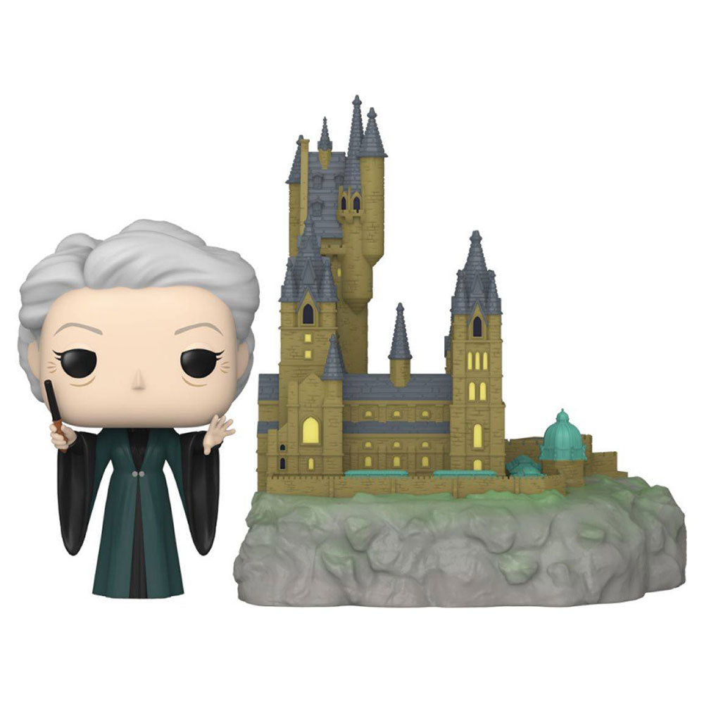 Harry Potter Minerva McGonagall with Hogwarts Pop! Town