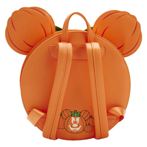 Disney Minnie Mouse Pumpkin Glow Face Mini Backpack