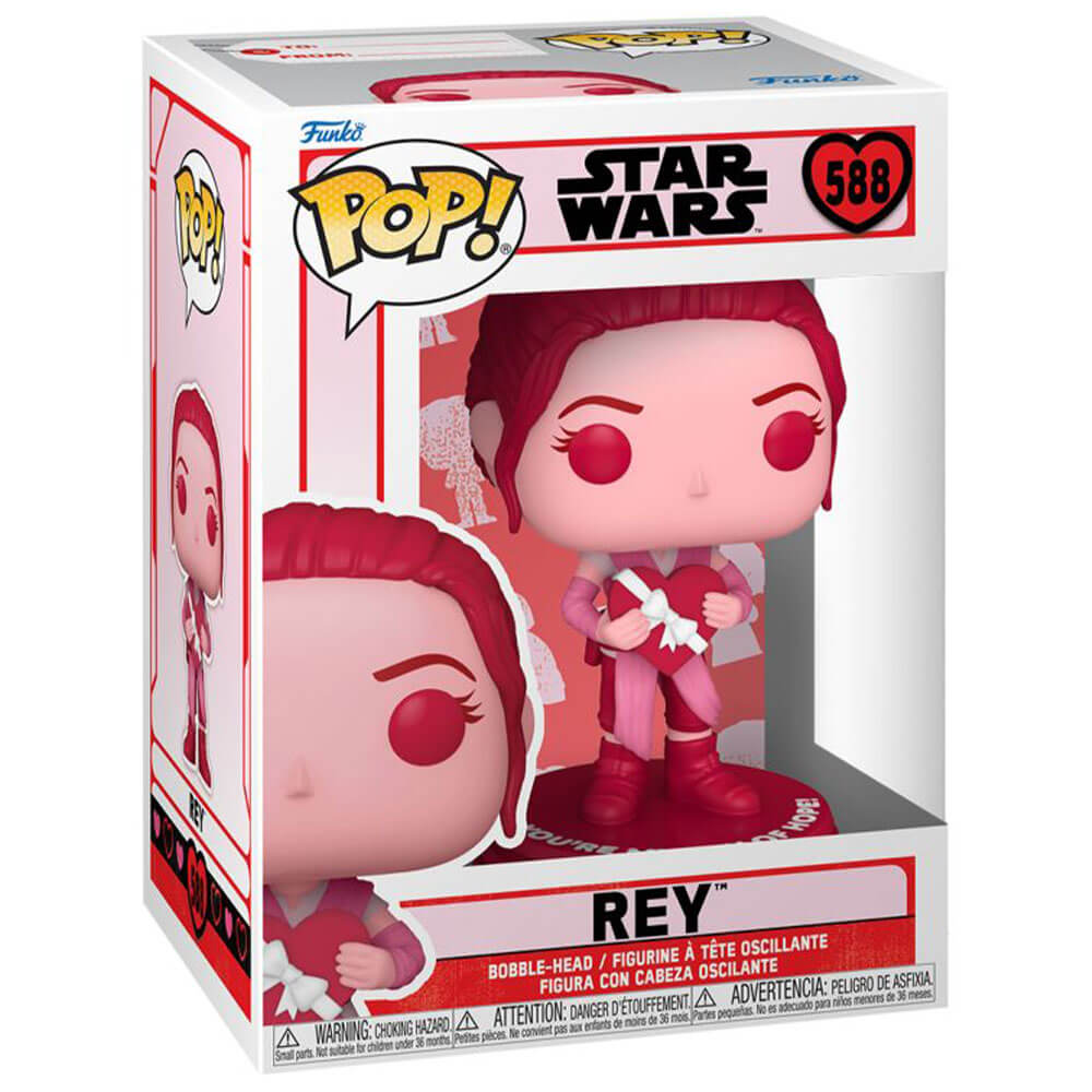 Star Wars Rey Valentines Edition Pop!