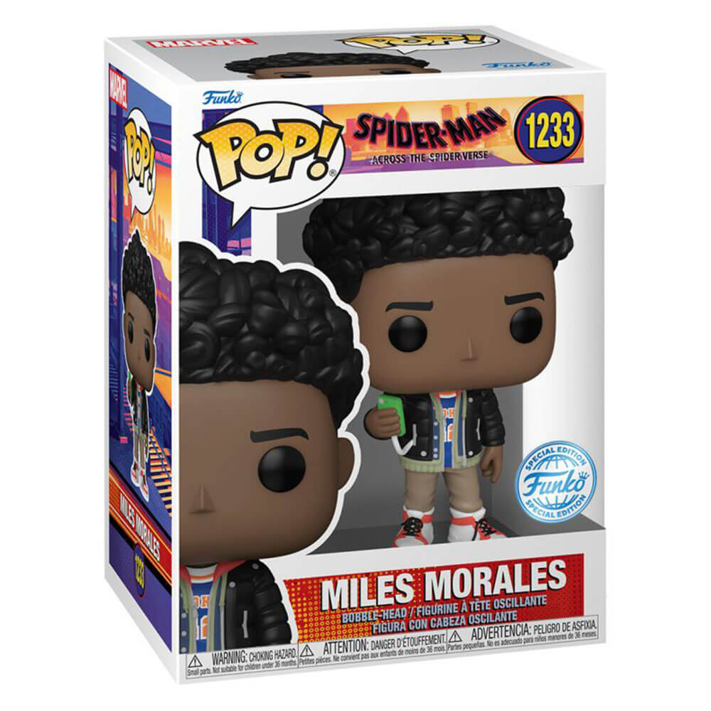 Spider-Man: Across the Spider-Verse Miles Morales US Pop!