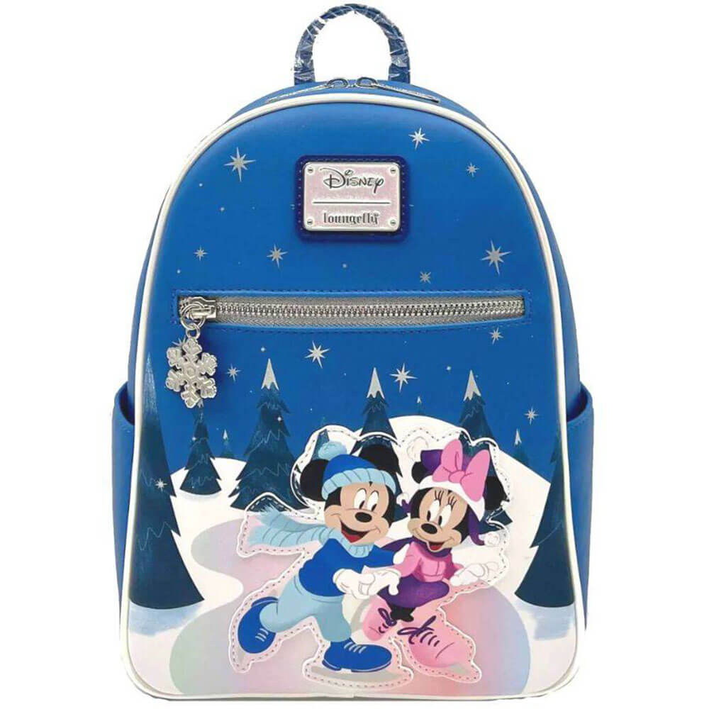 Mickey & Minnie Winter Scene US Exclusive Mini Backpack