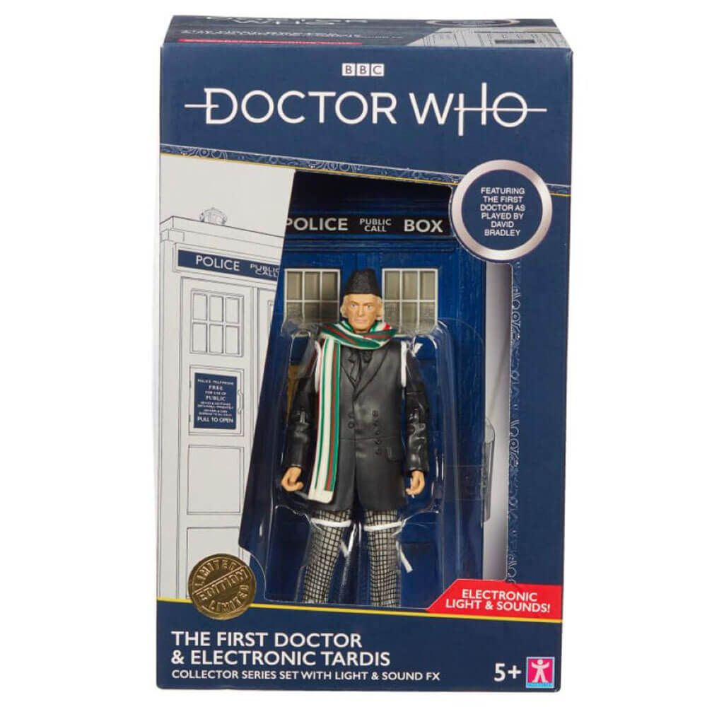 Doctor Who Bradley & Electronic TARDIS Collector Figure Set