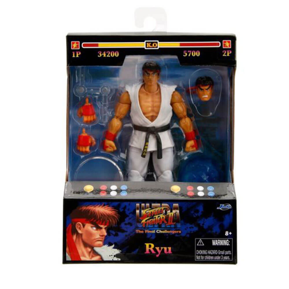 Street Fighter Ryu 6" Action Figure
