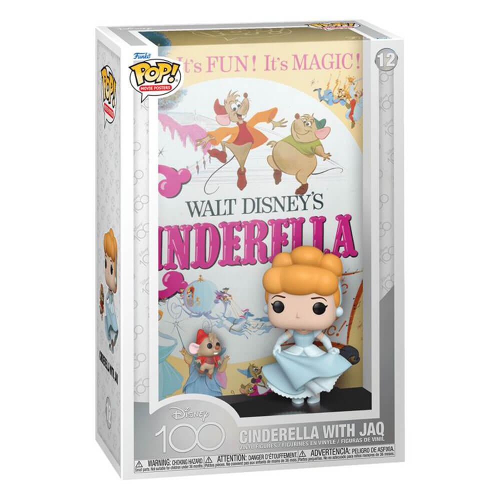 Disney 100th Cinderella with Jaw Pop! Poster
