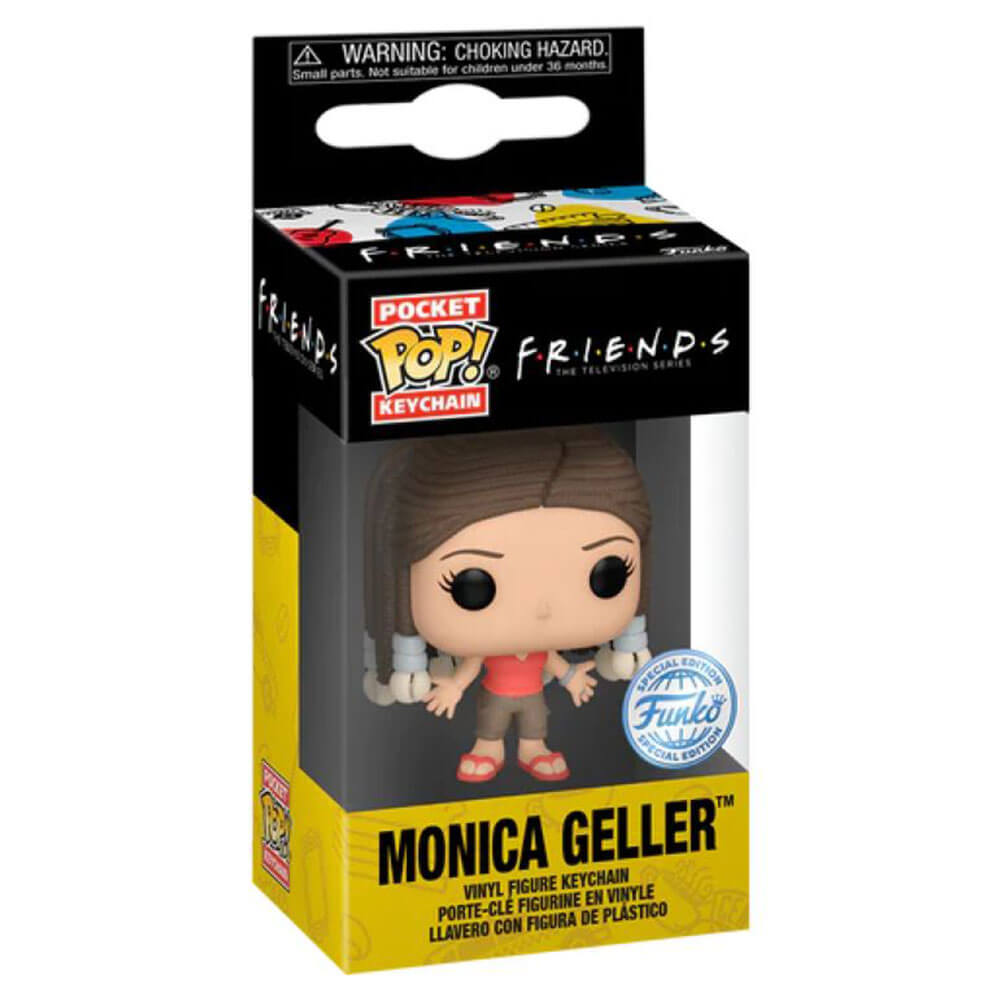 Friends Monica with Braids US Exclusive Pop! Keychain
