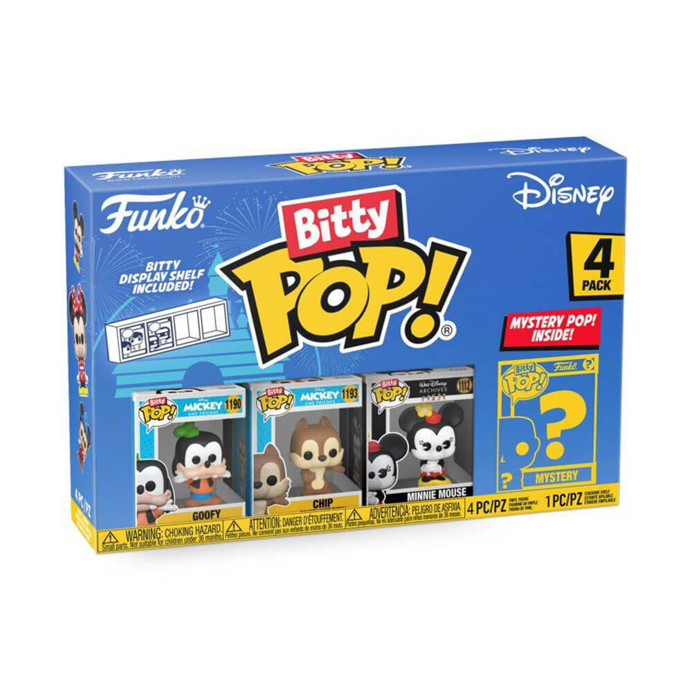 Disney Goofy & Friends Bitty Pop! 4-Pack