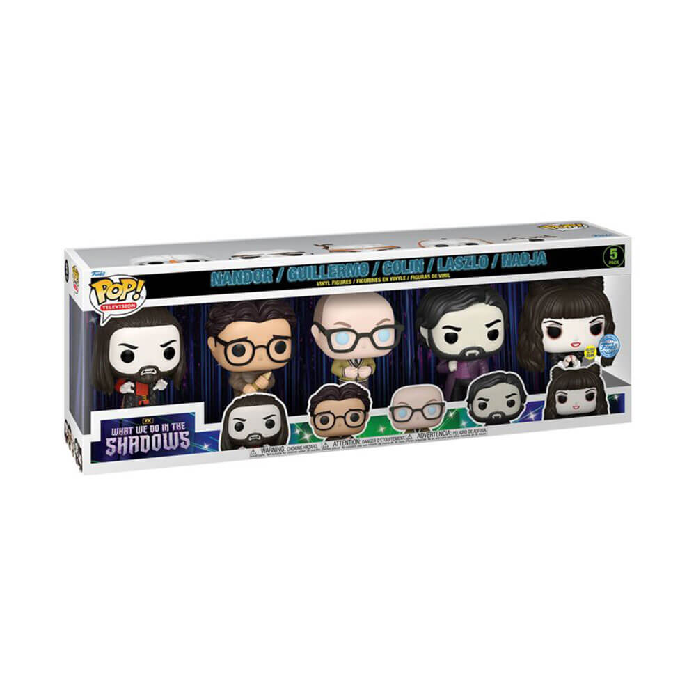 What We Do In The Shadows US Exclusive Pop! Vinyl 5 Pack