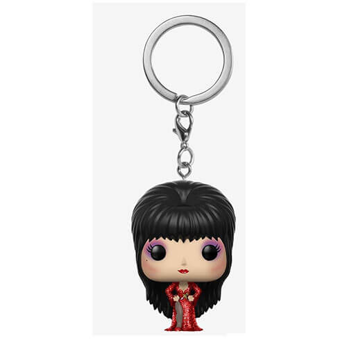 Elvira (Red Dress) US Exclusive Pocket Pop! Keychain