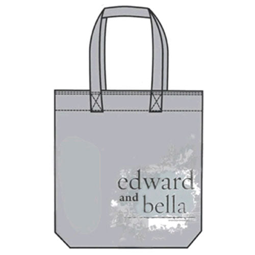 Twilight Tote Bag Edward & Bella (Vector Grey)
