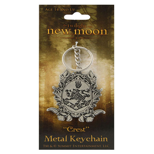 The Twilight Saga New Moon Keychain Metal Cullen Crest