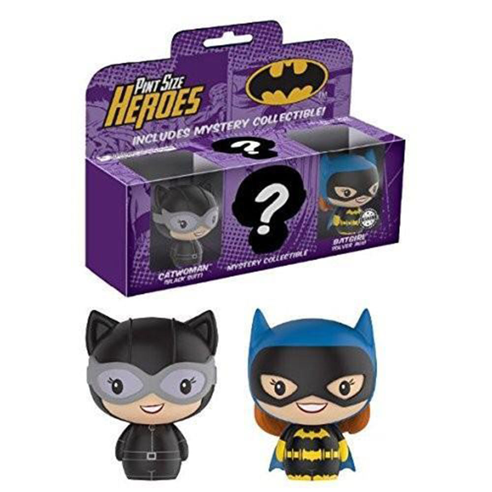 DC Women Catwoman, Batgirl & Mystery US Excl Pint Size 3Pk