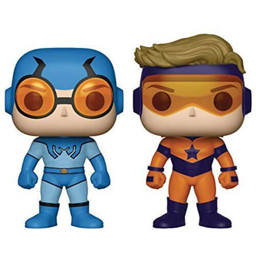 DC Comics Blue Beetle & Booster Gold US Pop! Vinyl 2 Pk