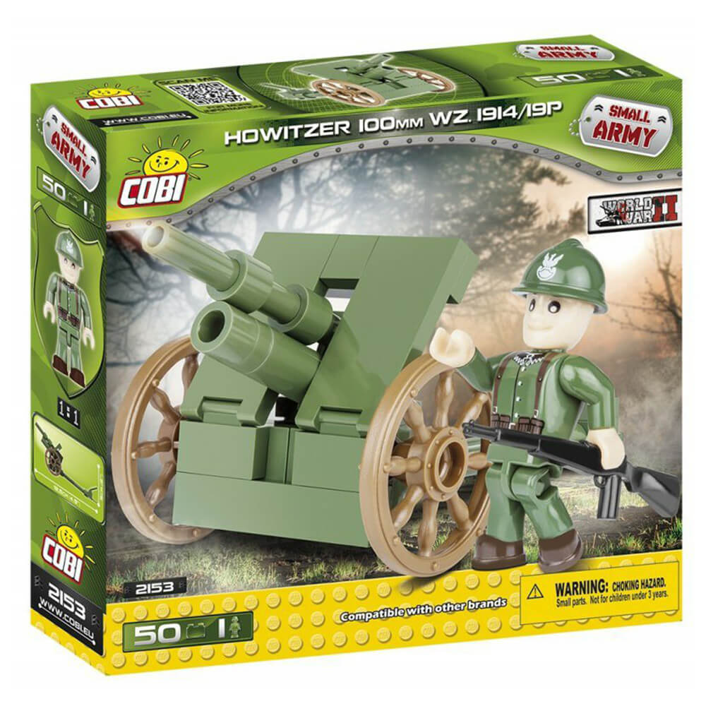 Small Army 50 piece Howitzer 100mm WZ.1914/19P