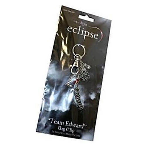 The Twilight Saga Eclipse Keyring/Bag Clip (Team Edward)
