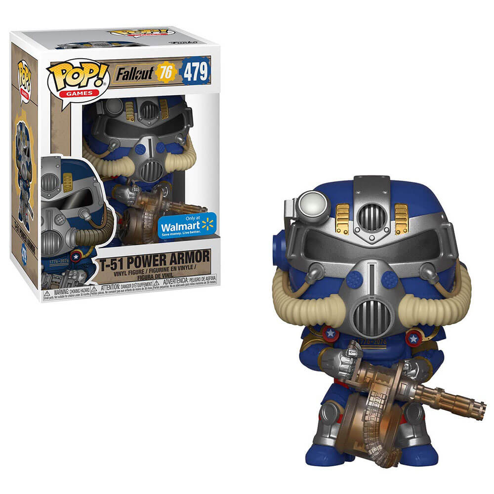 Fallout 76 T-51 Armor Tricentennial US Exclusive Pop! Vinyl