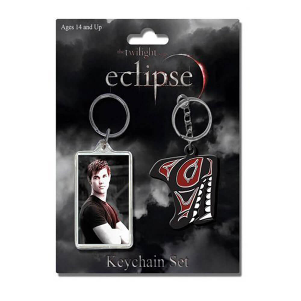 The Twilight Saga Eclipse Keychain 2 Pk Jacob