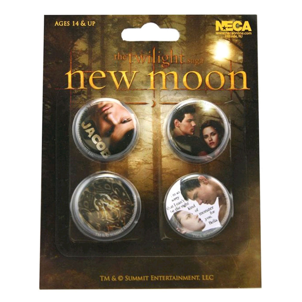 The Twilight Saga New Moon Pin Set of 4 (Jacob)