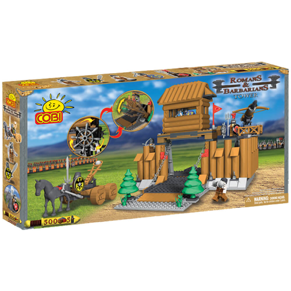 Romans & Barbarians 500 Piece Tower Construction Set