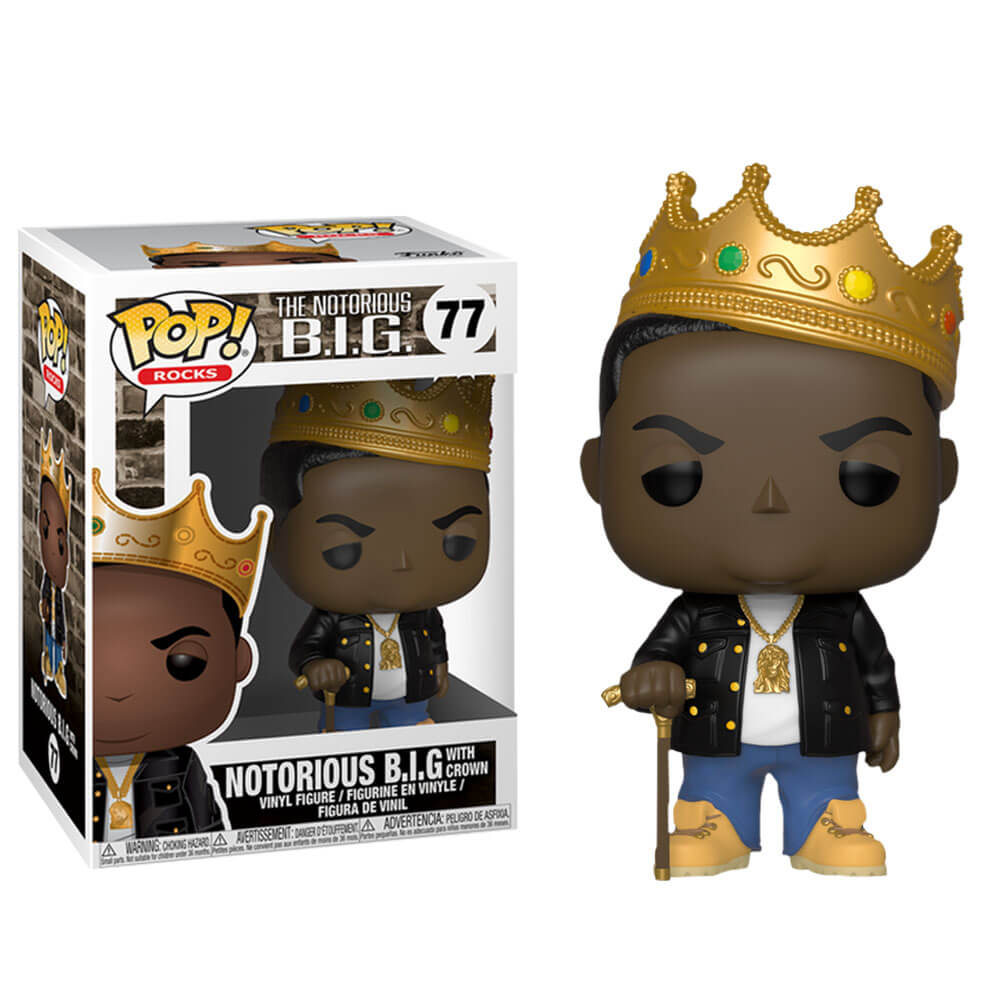 Notorious B.I.G. Notorious B.I.G. with Crown Pop! Vinyl