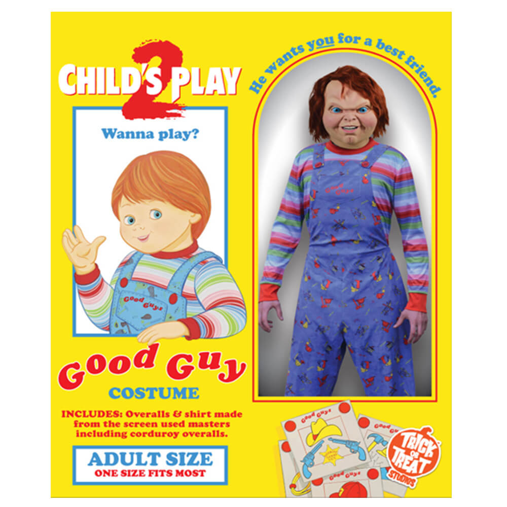 Child's Play 2 Deluxe Good Guy Costume Adult