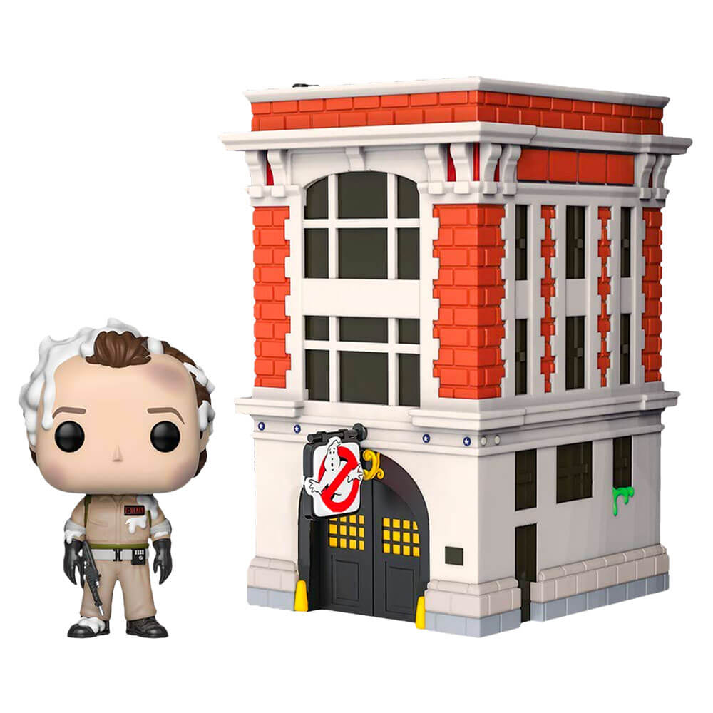 Ghostbusters Peter with Firehouse Pop! Town